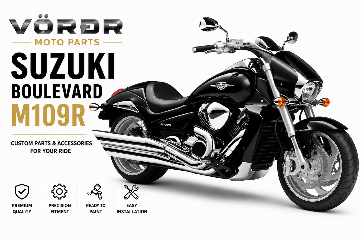 Suzuki Boulevard M109R aftermarket parts and accessories - VORDR Moto Parts