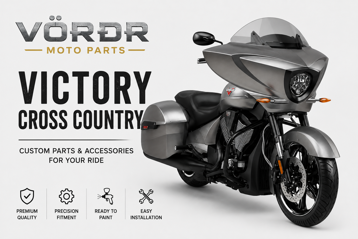 Victory Cross Country aftermarket parts and accessories - VORDR Moto Parts