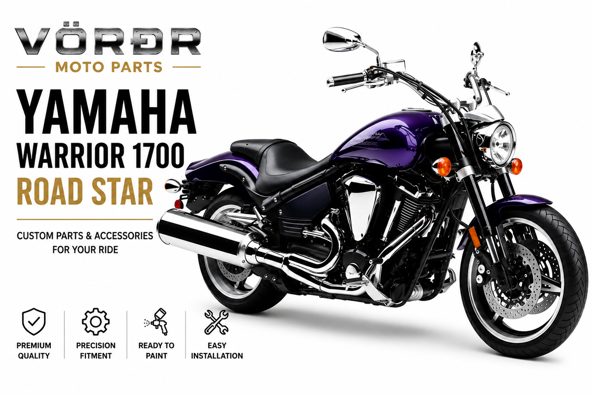 Yamaha Road Star Warrior XV1700 aftermarket parts and accessories - VORDR Moto Parts