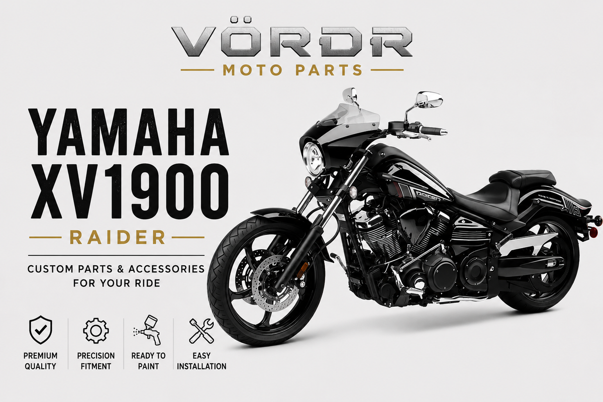 Yamaha XV1900 Raider aftermarket parts and accessories - VORDR Moto Parts