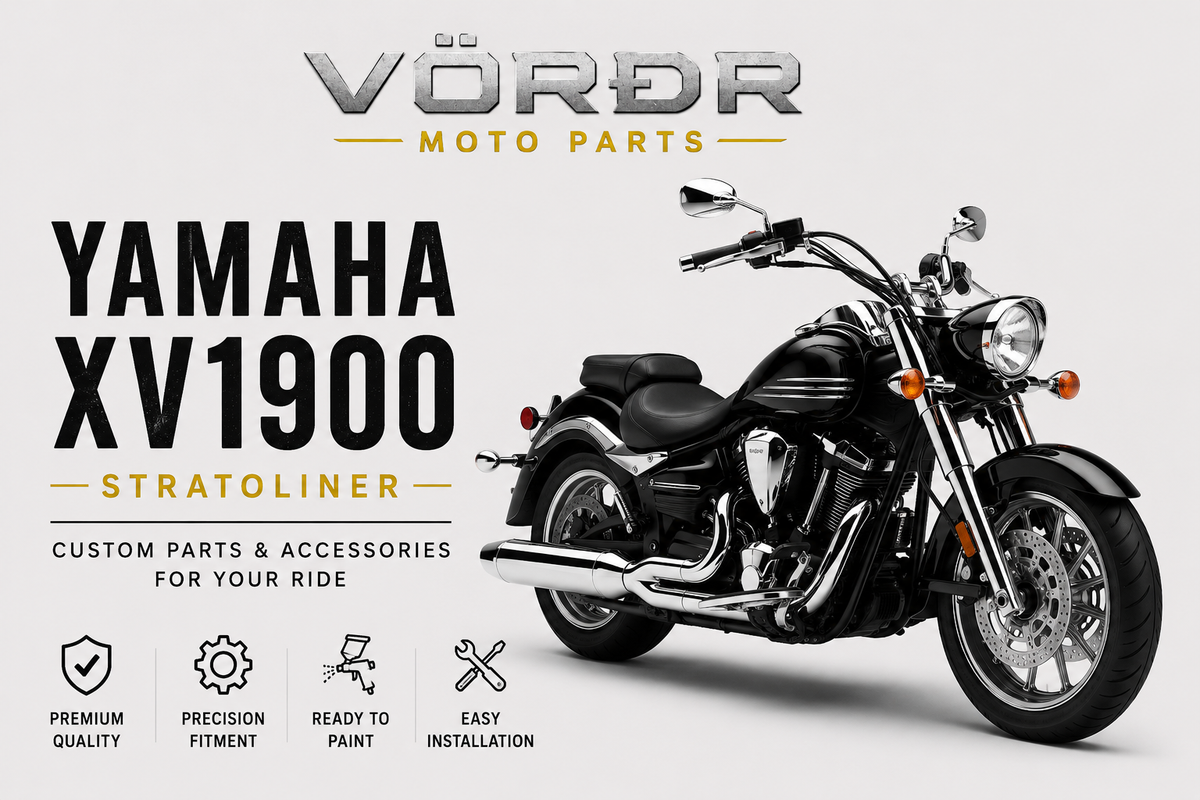 Yamaha XV1900 Stratoliner aftermarket parts and accessories - VORDR Moto Parts