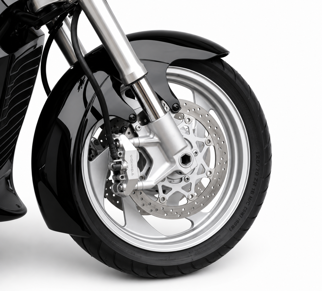 Front Fiberglass Fender 18" for the Suzuki M109