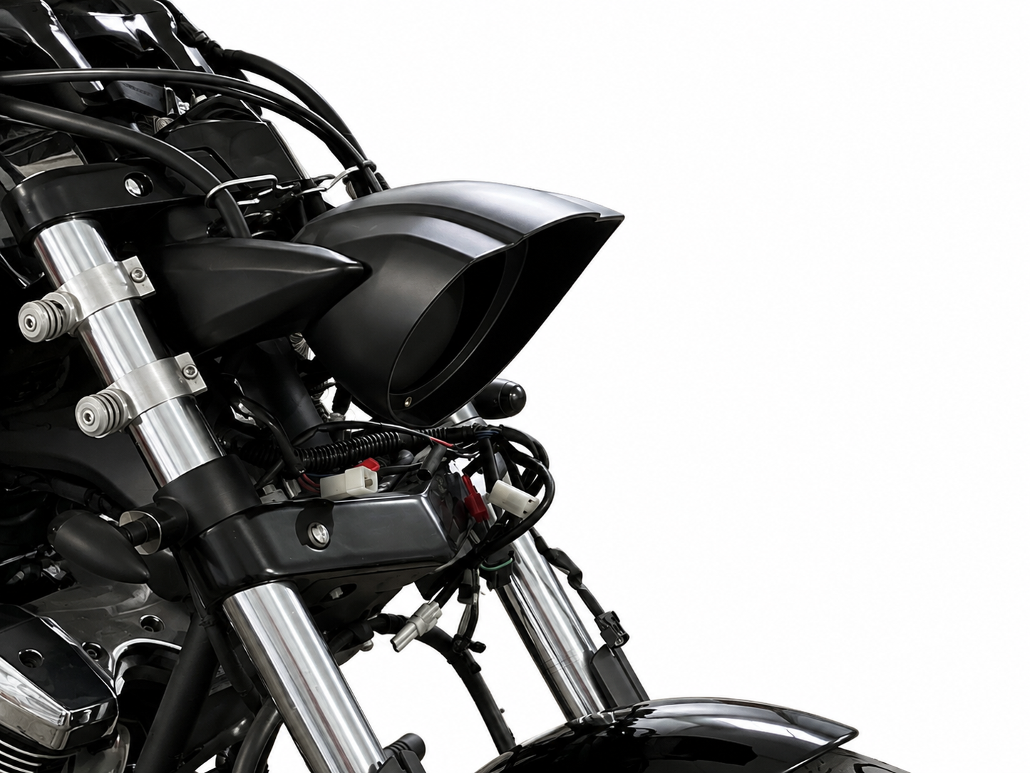 Yamaha Raider xv1900 front headlight bucket for 5.75" 5 3/4" led light kit