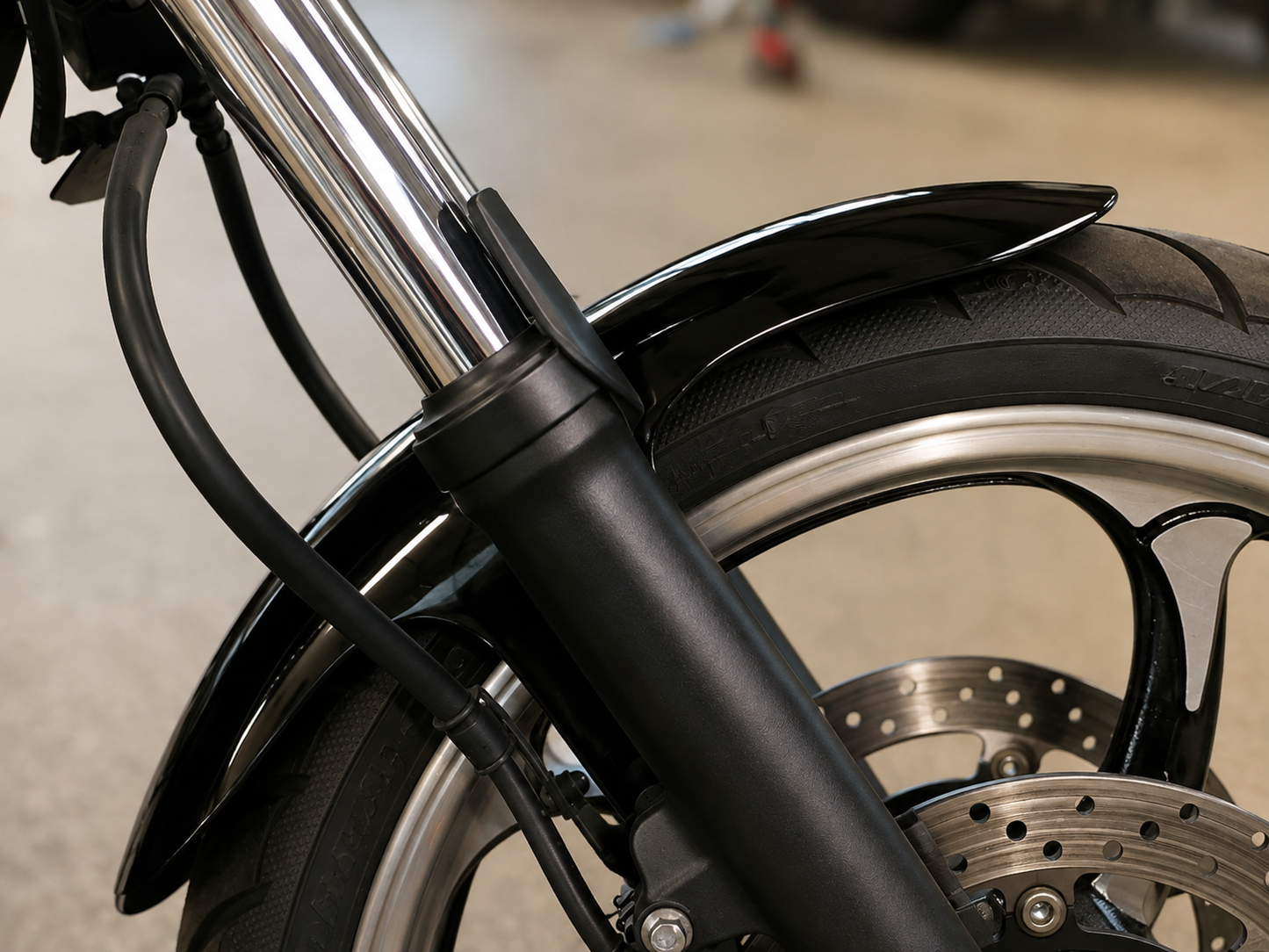 Yamaha Raider xv 1900, 120/70R21 front bobber fender