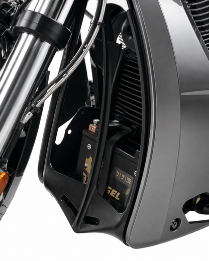 Victory Cross Country Chin Spoiler center grill, fairing