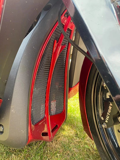 Victory Cross Country Chin Spoiler center grill, fairing